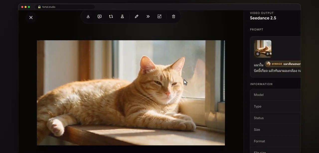 Screenshot of step 9: เปิดดูวิดีโอ