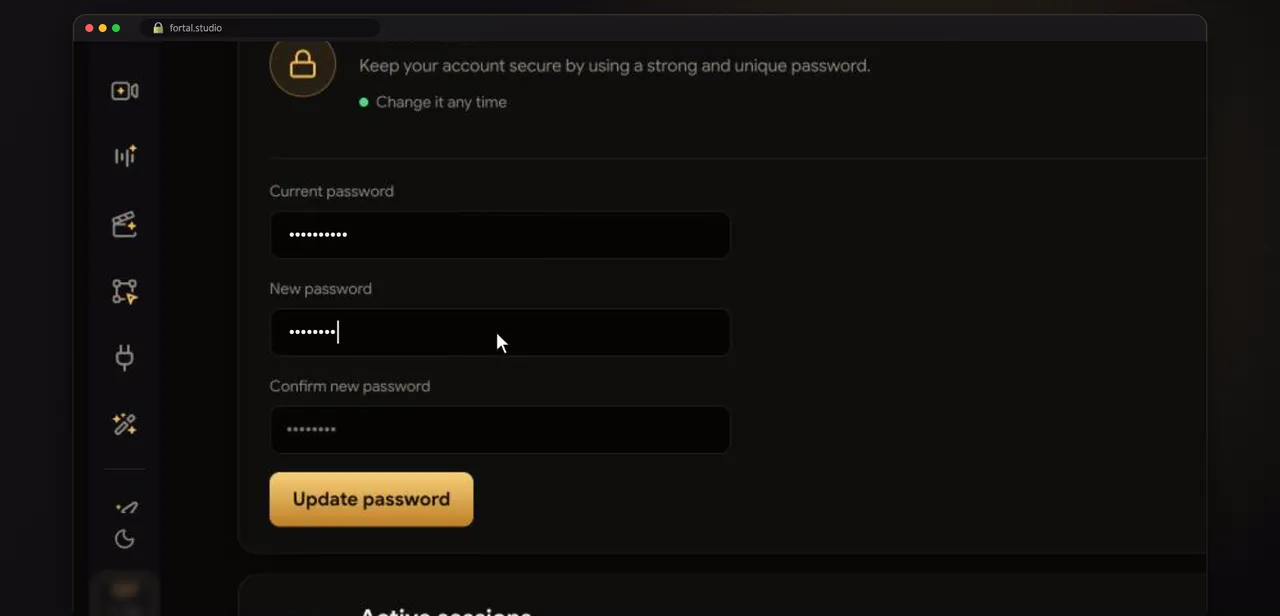 Screenshot of step 3: ตั้งรหัสผ่านใหม่